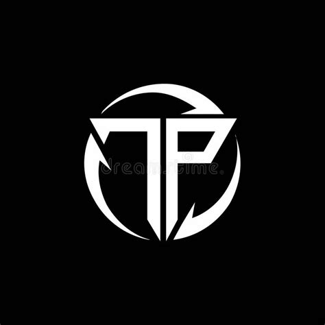Tp Logo Monogram Design Template Stock Vector Illustration Of Design