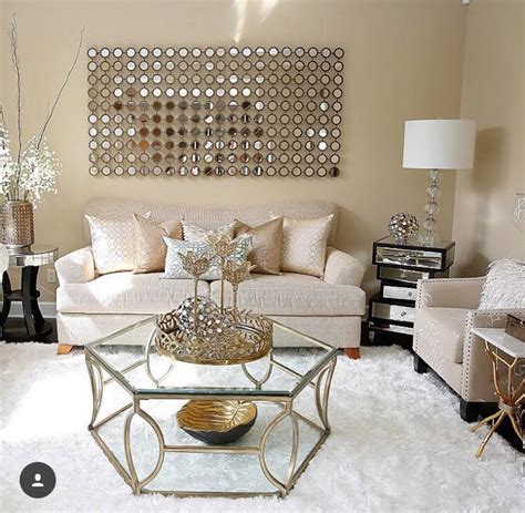 Pin By Carol Vazquez On Goals Decor Gold Living Room Decor Glam