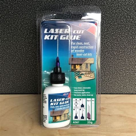 Dlad 87 Deluxe Materials Laser Cut Kit Glue