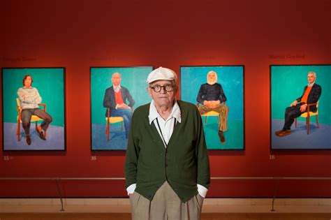 David Hockney Takes A Fresh Look At Portraiture The New York Times