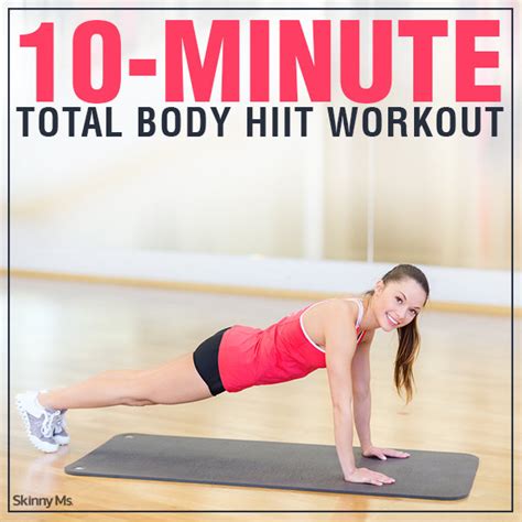 10 Minute Total Body Hiit Workout