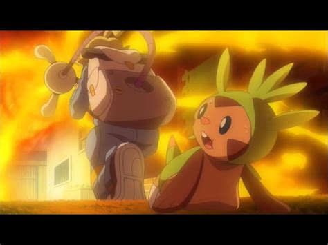 image chespin and clemont heroes wiki fandom powered by wikia