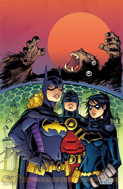 Batgirl Supergirl Batwoman Nightwing Cassandra Cain Stephanie