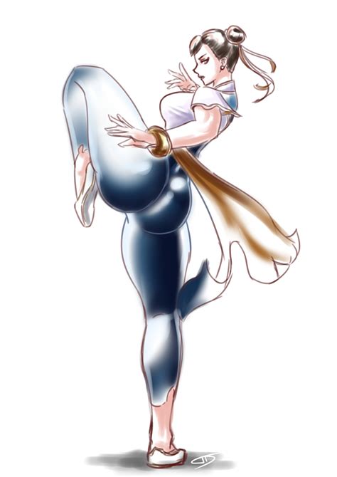 Chun Li Capcom Street Fighter Absurdres Highres Tagme 1girl Ass Solo Image View