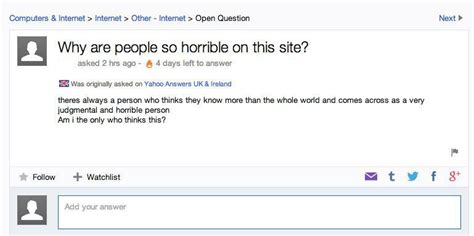 18 Yahoo Answer Fails That Will Make You Facepalm
