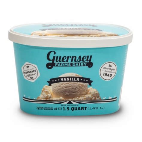 Guernsey Farms Dairy Vanilla Ice Cream Tub Oz Kroger