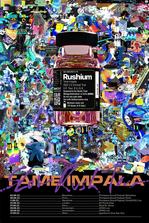ryder ripps eth 🔜 on twitter some details in my tame impala european 2022 tour poster