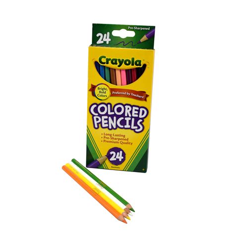 Crayola PENCIL CRAYON : 24's | The Stationery Centre
