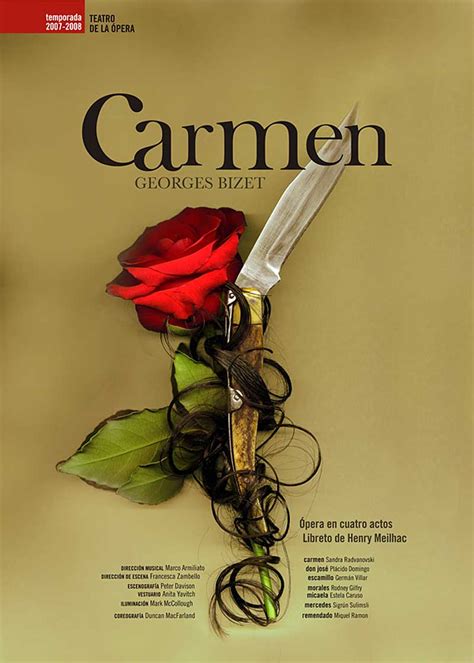 Ópera, carmen de bizet, en 4 actos. Carmen - The Arts in New York City