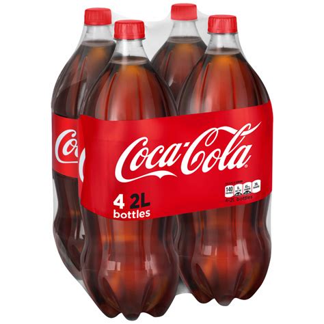 Coca Cola Regular Soda 2 Liter 4 Bottles Bjs Wholesale Club