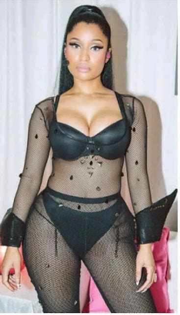 Constantin Welcomes You Nicki Minaj Shows Off Curves In Sheer Performance Outfit