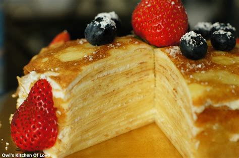 Vanessa French Mille Crepe Cake