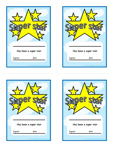 Star Certificate Templates Free 1 Templates Example Templates