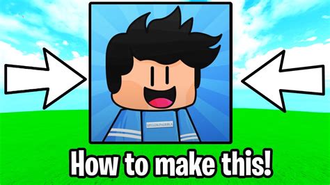 How To Make Your Own Roblox Profile Picture Youtube