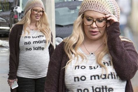 Heavily Pregnant Jenna Jameson Looks Unrecognisable As She Shows Off