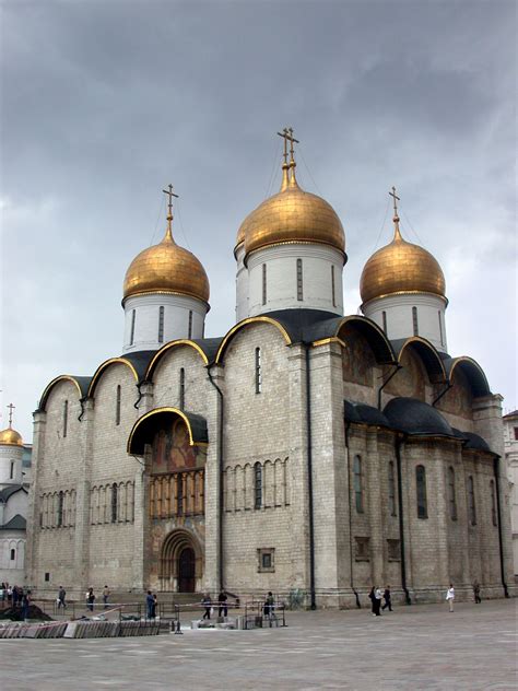 Assumption Cathedral Kremlin Moscow Russia Russian Architecture