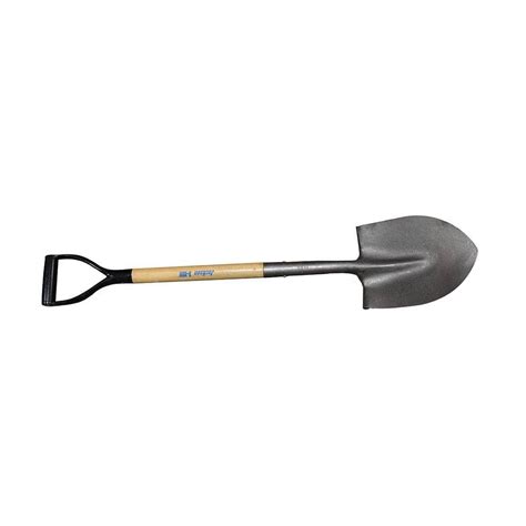 Premium Grade Wood Handle Shovel D Handle Round Point