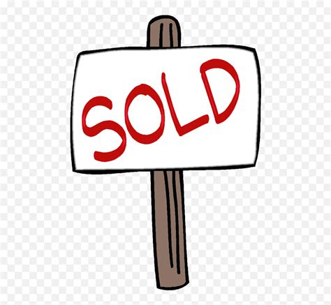 Sold Sign Clip Art Library