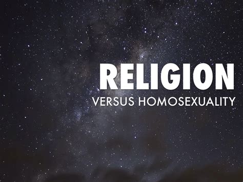 Religion Vs Homosexuality By Souma Mitsuko