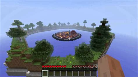 (minecraft pocket edition) review of freefire craft v3 maps, maps, fives have. Minecraft - Ring of Fire Survival Map Presentation and ...