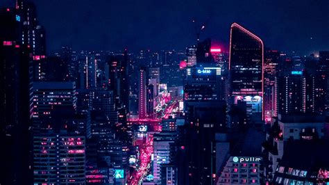 City Buildings Night Wallpapers Wallpaper Cave