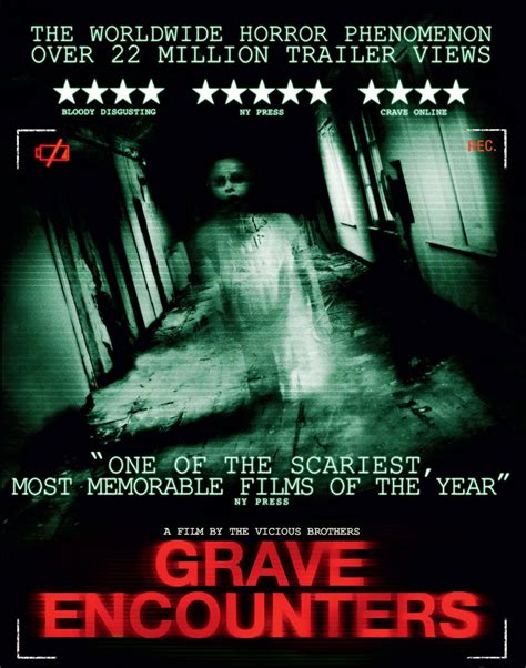 The footage follows the crew of a paranormal reality television program who lock themselves in a haunted psychiatric hospital in search of evidence of paranormal activity as they shoot what ends up becoming their final episode. Grave Encounters (2011) (Horror)....very good found ...