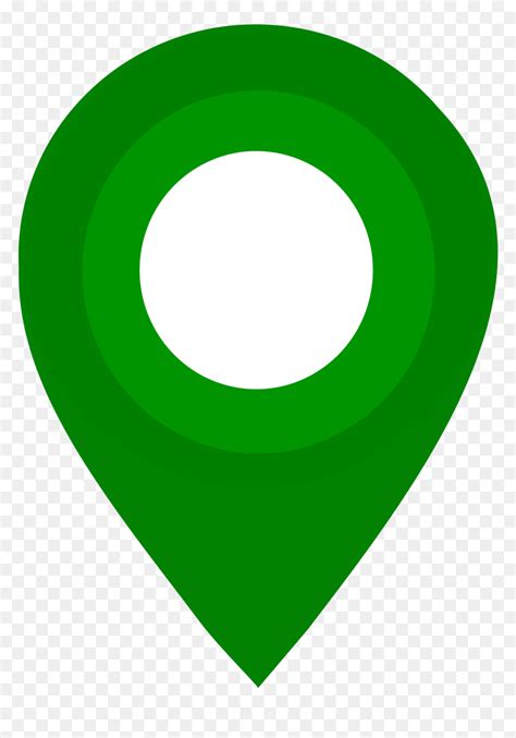 Green Map Pin Png Transparent Png Vhv