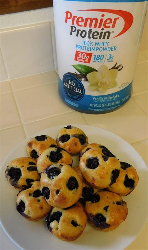 Theworldaccordingtoeggface Lemon Blueberry Mini Protein Muffins