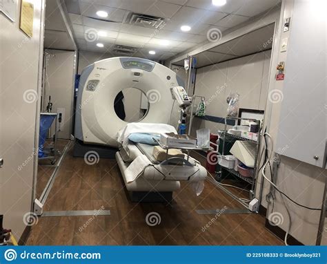 Ct Computed Tomography Scanner In Hospital Editorial Stock Photo