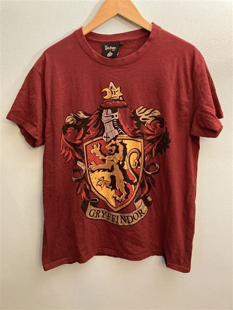 Official Harry Potter Gryffindor Crest T Shirt Team Q Gem