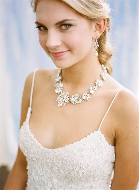 Featuring the best jewelry boxes, clear organizers, catchalls, and travel jewelry organizers from pottery barn, cb2. Top 10 ideas about Statement Wedding Necklaces on ...