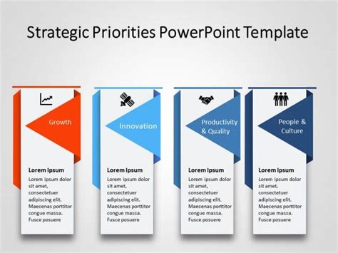 Key Strategic Initiatives Priorities Powerpoint Template