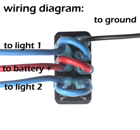 For your answer, use and ohm meter and put across each. 6 Pin Momentary Rocker Switch Wiring Diagram For Your Needs