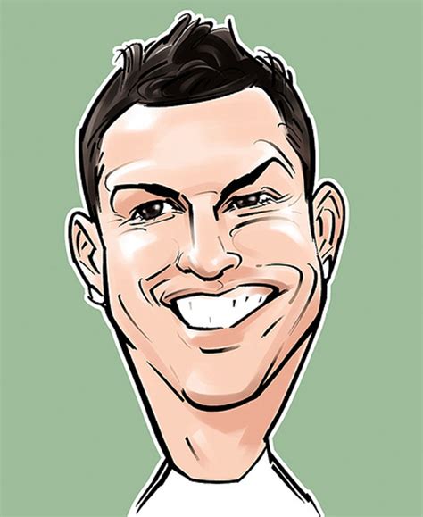 Theoxygenious Caricatures Of Ronaldo