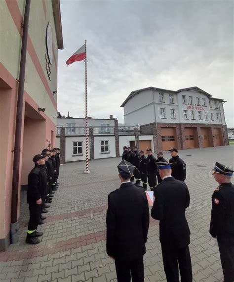 Jubileusz w straży pożarnej w Pucku Maciej Zaczek świętował 25 lecie