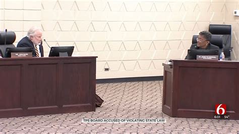 Alleged Oklahoma Open Meetings Act Violation Causes Rift Among Tulsa