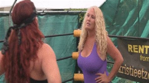 Kristie Vs Sandy Strip Challenge Match Part Kristease Mixed Wrestling Clips Sale Com