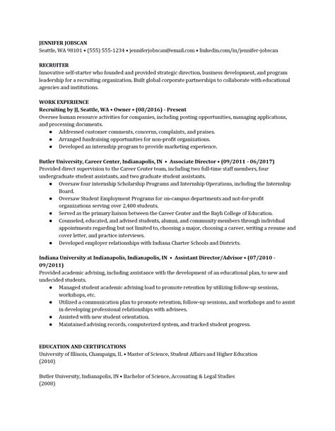 How To Write Resume Letter