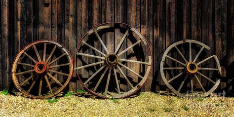 Wagon Wheels In Wyoming Photograph By Nick Zelinsky Jr Fine Art America