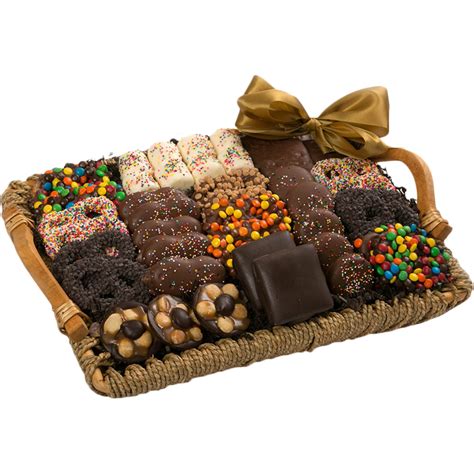 Chocolate Works Chocolate Tray Gift Basket Chocolate Gifts Basket Gift Baskets Chocolate