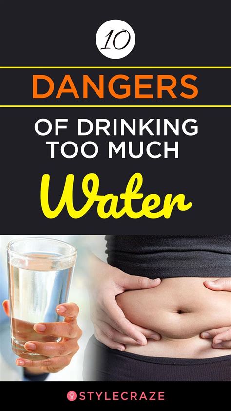 10 Dangers Of Drinking Too Much Water How To Prevent Water