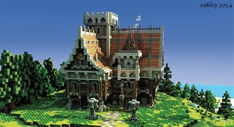 Krippe bauen häuser basteln ritterburg modelleisenbahn architektur. Medieval Mansion Venom's Contest - 1st Place! Minecraft ...
