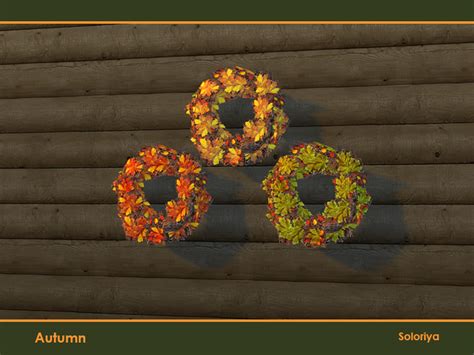 The Sims Resource Autumn Wreath