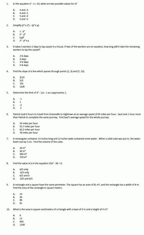 Mttc Practice Test (115 Math 4-8) Practice Questions - Answers In