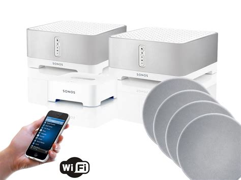 You only have one physical ceiling speaker, however it has two waterproof ceiling speaker: SONOS CONNECT:AMP & 8" Q Acoustics Qi80CP Performance ...