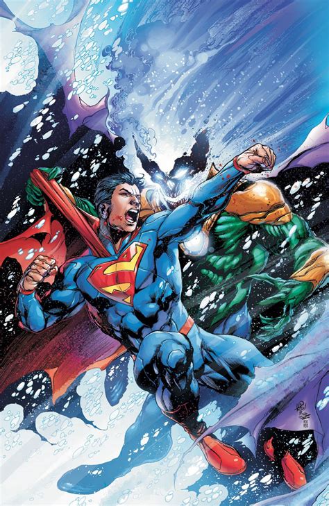 Superman 7 Cover Ivan Reis Superman Art Superman Superman Characters