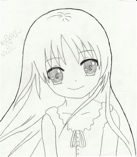 Anime Girl Drawing At Getdrawings Free Download