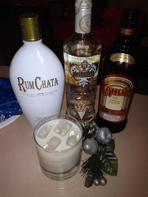 Place one large ice cube in each glass. 79 best Drinks - Alcoholic/RumChata, Baileys, Kahlua ...
