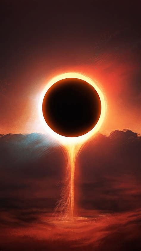 Solar Eclipse 4k Ultra Hd Wallpaper And Background Im