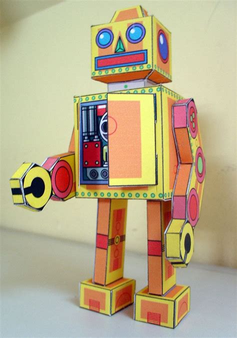 The Robot Cardboard Robot Paper Robot Diy Robot